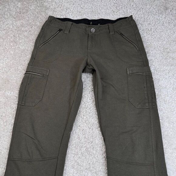 Kuhl Krush Cargo Stretch Pants Olive Green - Picture 6 of 11